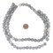 The Bead Chest Matte Grey Picasso Jasper Beads (10mm): Organic Gemstone Round Spherical Energy Stone Healing Power Crystal for Jewelry Bracelet Mala Necklace Making